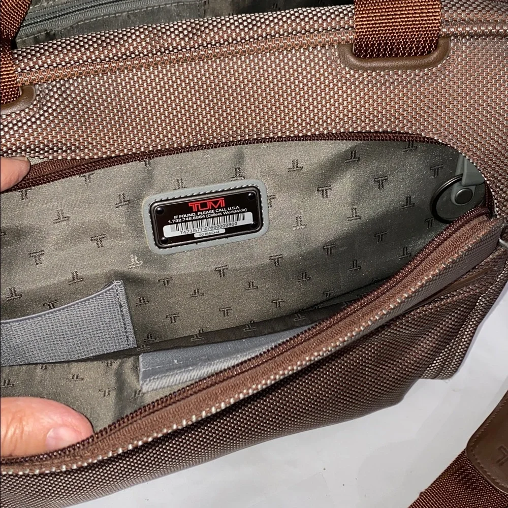 Tumi Ballistic Nylon Accessory Satchel Style #022155CH4 12